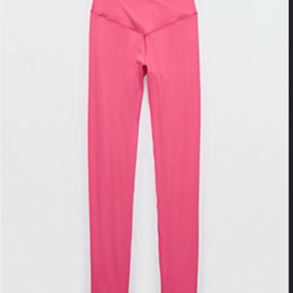 aerie Hot Pink High-Rise Leggings